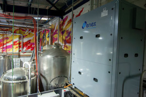 Brewery upgrades with CO2 chiller 