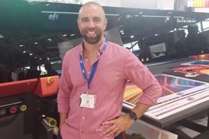 FESPA VIDEO: EFI DEMONSTRATES VERSATILITY