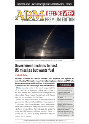 ADM's Defence Week 551 PDF Version
