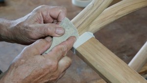 Why I like sanding...