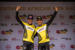 Nino Schurter and Lars Forster win 2019 Cape Epic Openers