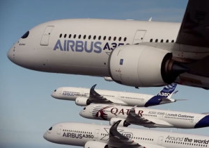 FRIDAY FLYING VIDEO: Airbus Formation