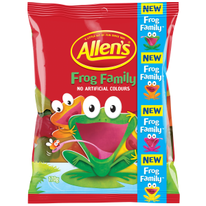 The Green Frog hops back in a family pack