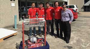 Allplastics supports Redbacks robotics team