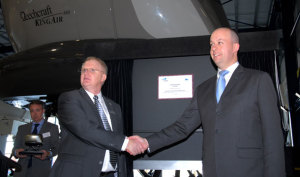 King Air 350 Simulator Launched in Melbourne
