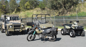 Defence to auction surplus vehicles, ATVs and trailers