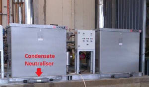 How to treat condensate from boilers
