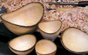 Turning Live-Edge Bowls