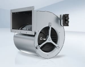 Energy-saving EC centrifugal blowers with high power density