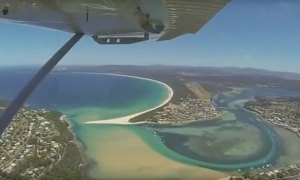 FRIDAY FLYING VIDEO: Birddogging Merimbula