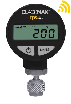 Wireless vacuum gauge