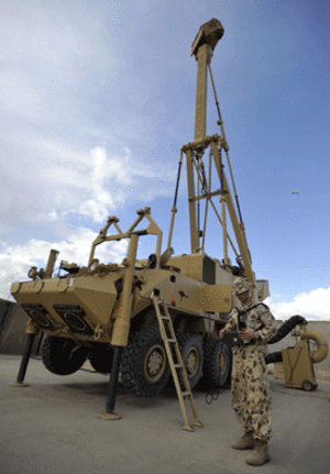 Counter-rocket radar system rolls out