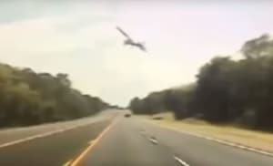 FRIDAY FLYING VIDEO: C150 Highway Crash