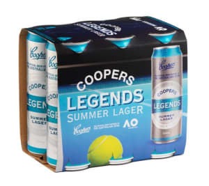 Coopers serves up a tennis-themed can