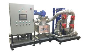 For heat rejection, no cooling towers