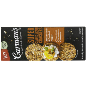 Carman's gone crackers for grains 
