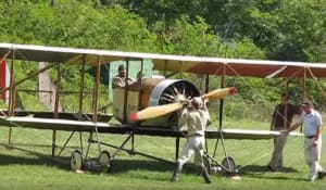 FRIDAY FLYING VIDEO: Caudron G3