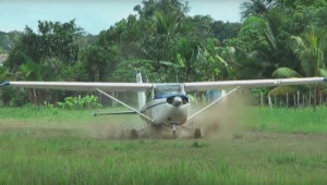 FRIDAY FLYING VIDEO: Amazon Landing