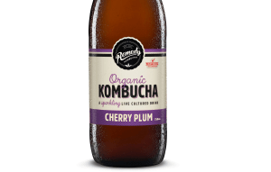 Kombucha maker adds cherry-plum flavour