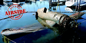 WARBIRDS: Rare Birdcage canopy Vought Corsair recovery
