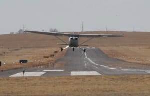 FRIDAY FLYING VIDEO: Crosswind Cessna