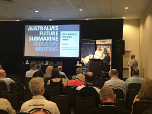 Future Submarine partnership presents in Darwin