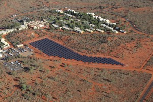 Australia's red centre is powered by the sun