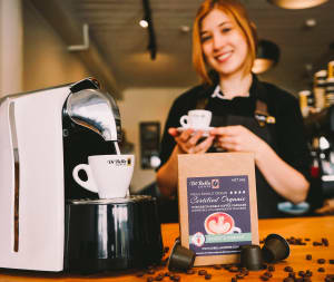 Coffee roaster rolls out biodegradable capsules