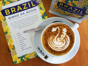 Brazilian mountain coffee