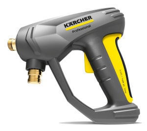 Trigger gun gives a pressure clean