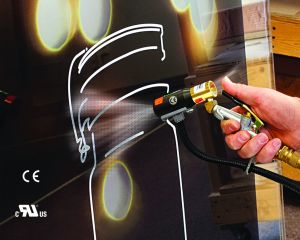 Ion Air Gun blasts away contaminants