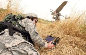 Elbit develops chest-worn Skylark UAV control unit