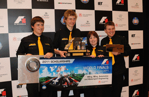 Australian F1 in Schools races to victory