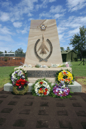 F-111 personnel honoured with memorial dedication