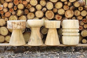 Turning Chunky Stools
