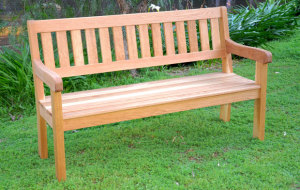 Making An Oak Garden Bench