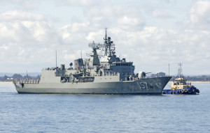 HMAS Perth begins ASMD upgrade