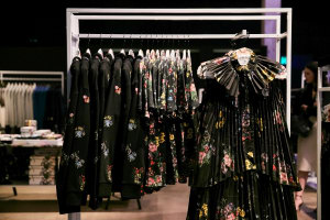 The entire top floor of H&M shut down last night