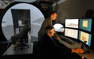 Hercules observer trainer arrives at Richmond