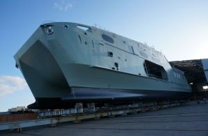 Austal rolls out Omani HSSV