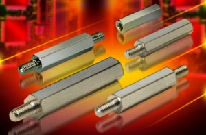 Brass Hexagonal Spacers from Harwin