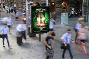 Lion looks to live-streaming billboards