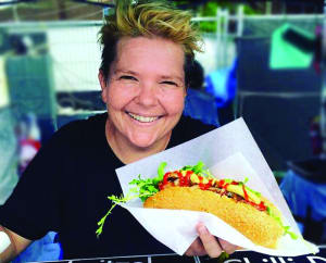 Vegetarian butcher hits the spot