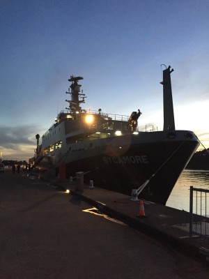 MV Sycamore ready to go