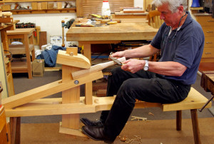 Using Drawknives