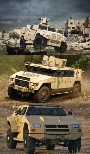 Focus on JLTV lighter-vehicle category