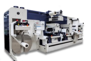 Screen presses go on label converting line