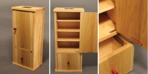 Making a Knife-Hinged Jewellery Cabinet