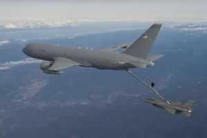 First KC-46A In-Flight Refuelling