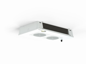 Dual discharge cooler to replace three brands